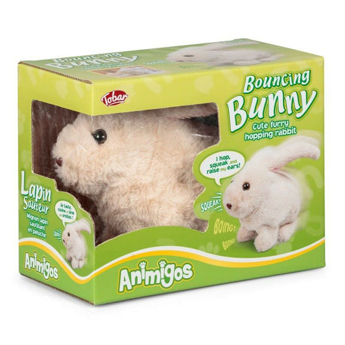 Animigos Bouncing Bunny Rabbit - Hug Me Friend