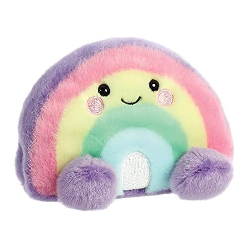 Palm Pals Vivi Rainbow 5in - Sweet Snuggle Pal