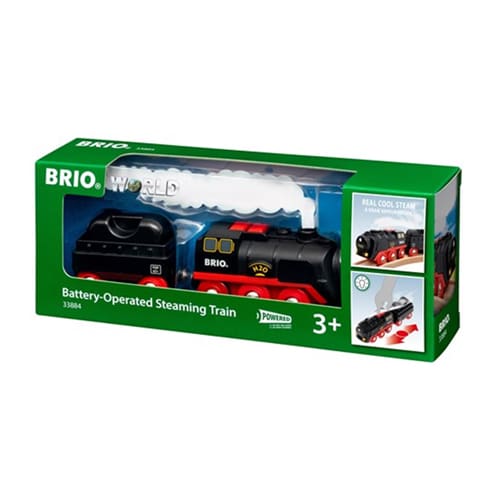 Battery-Operated Steaming Train - Tub Time Smile