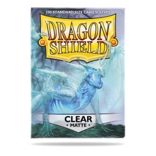 Dragon Shield Matte Clear Sleeves (100) - Screen Free Play