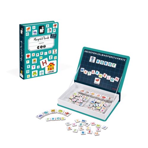 English Alphabet Magneti’Book - Desk Play Puzzle
