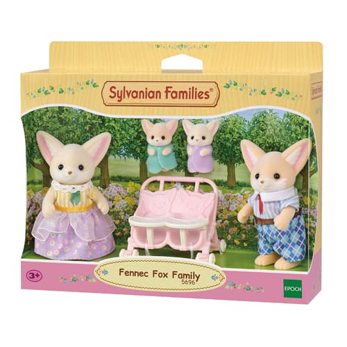 Sylvanian Families Fennec Fox Family - Make Believe Play