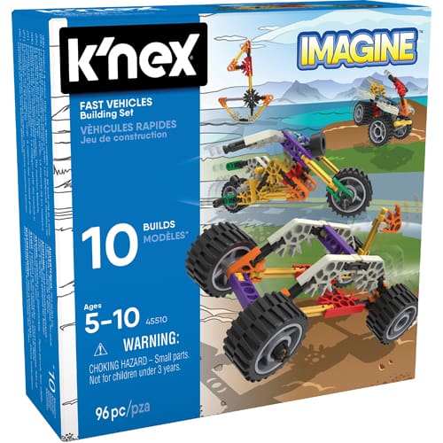 K’NEX Core Fun Fast 10 Model Building Set - Creative Block Fun