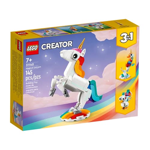 LEGO Creator 31140 Magical Unicorn - Stack and Build