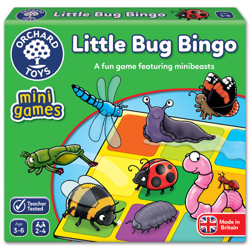 Little Bug Bingo – Mini Game - Tub Time Smile