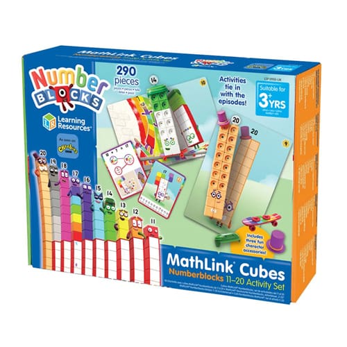 Cubes 11-20 Activity Set - Hands On Build