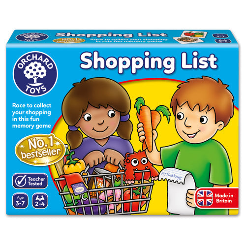 Shopping List - Playroom Learning Pick