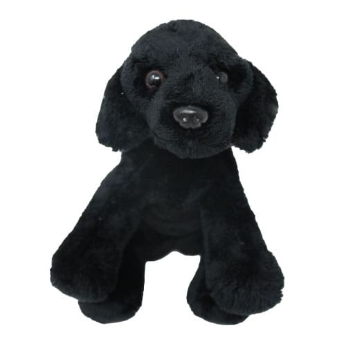 Sitting Black Labrador - Soft Gift Choice