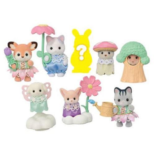 Sylvanian Families – Baby Collectibles – Blooming Baby Friends Series Blind Bag - Make Believe Play