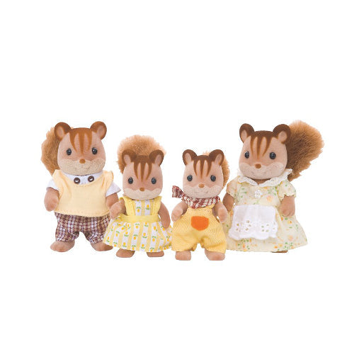 Sylvanian Families Walnut Squirrel Family - Creative Role Time